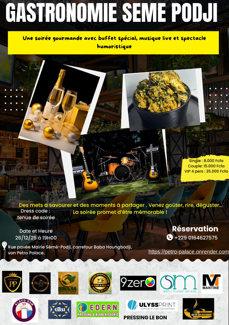 Binajia soutient la gastronomie et la culture à Sèmè-Podji